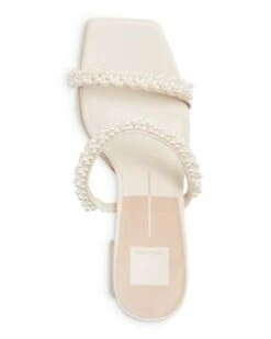 Women's Ariele Embellished High Block Heel Slide Sandals - Dolce Vita -Dolce Vita Shop 12931226 fpx