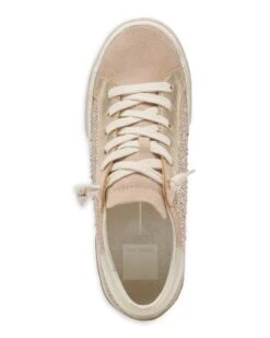 Women's Zina Embellished Lace Up Low Top Sneakers - Dolce Vita -Dolce Vita Shop 13040072 fpx