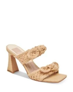 Women's Niyah Slip On Bow High Heel Sandals - Dolce Vita