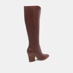 Dolce Vita ROCKY BOOTS CHOCOLATE DRITAN LEATHER -Dolce Vita Shop DOLCEVITA BOOTS ROCKY CHOCOLATEDRITANLEATHER 03