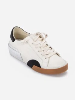 Dolce Vita Women's Zina Sneaker -Dolce Vita Shop ZINAxWHITEBLACKLEATHERxAlt2 101066454